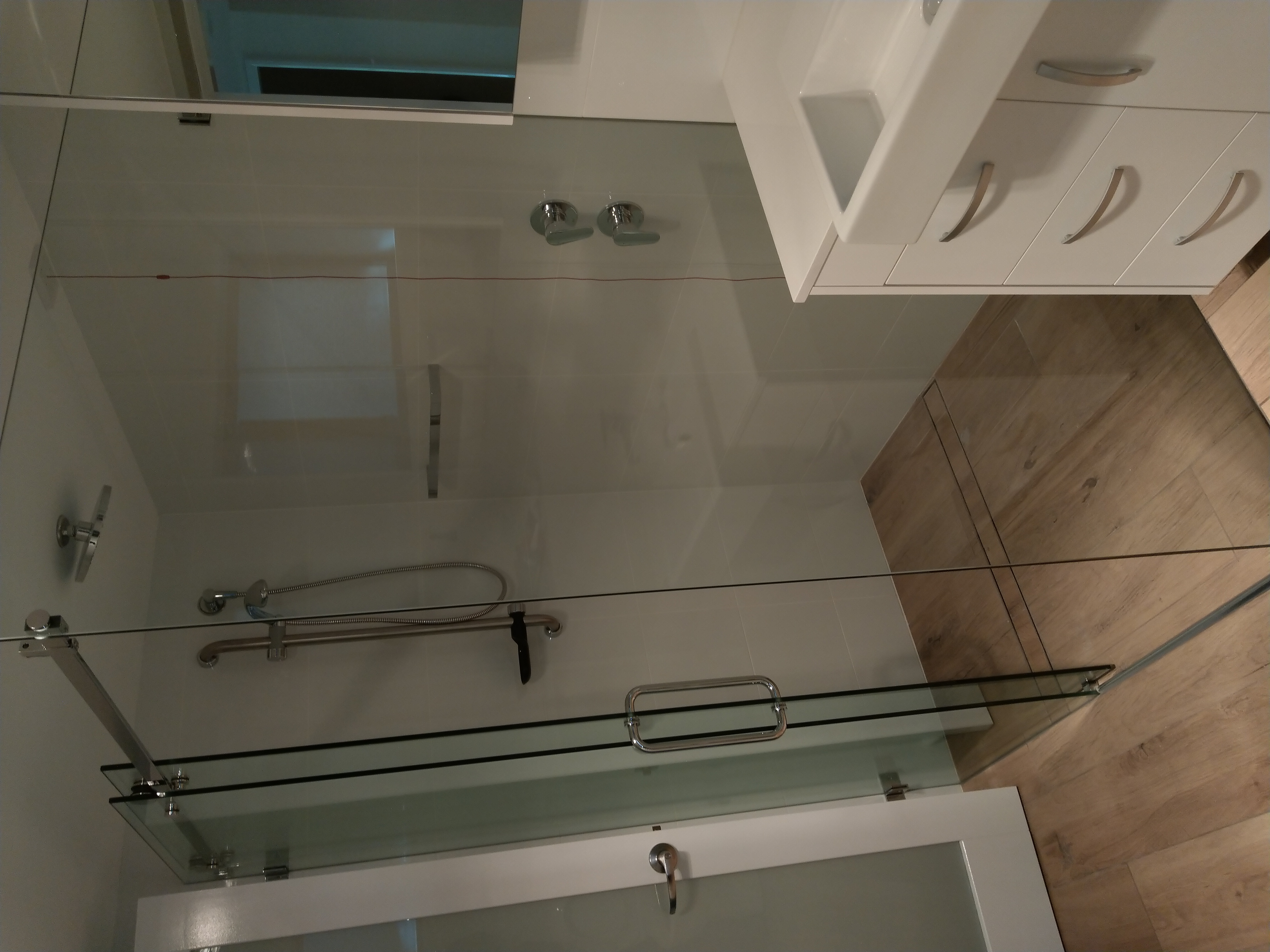 Semi Framed Shower Screen
